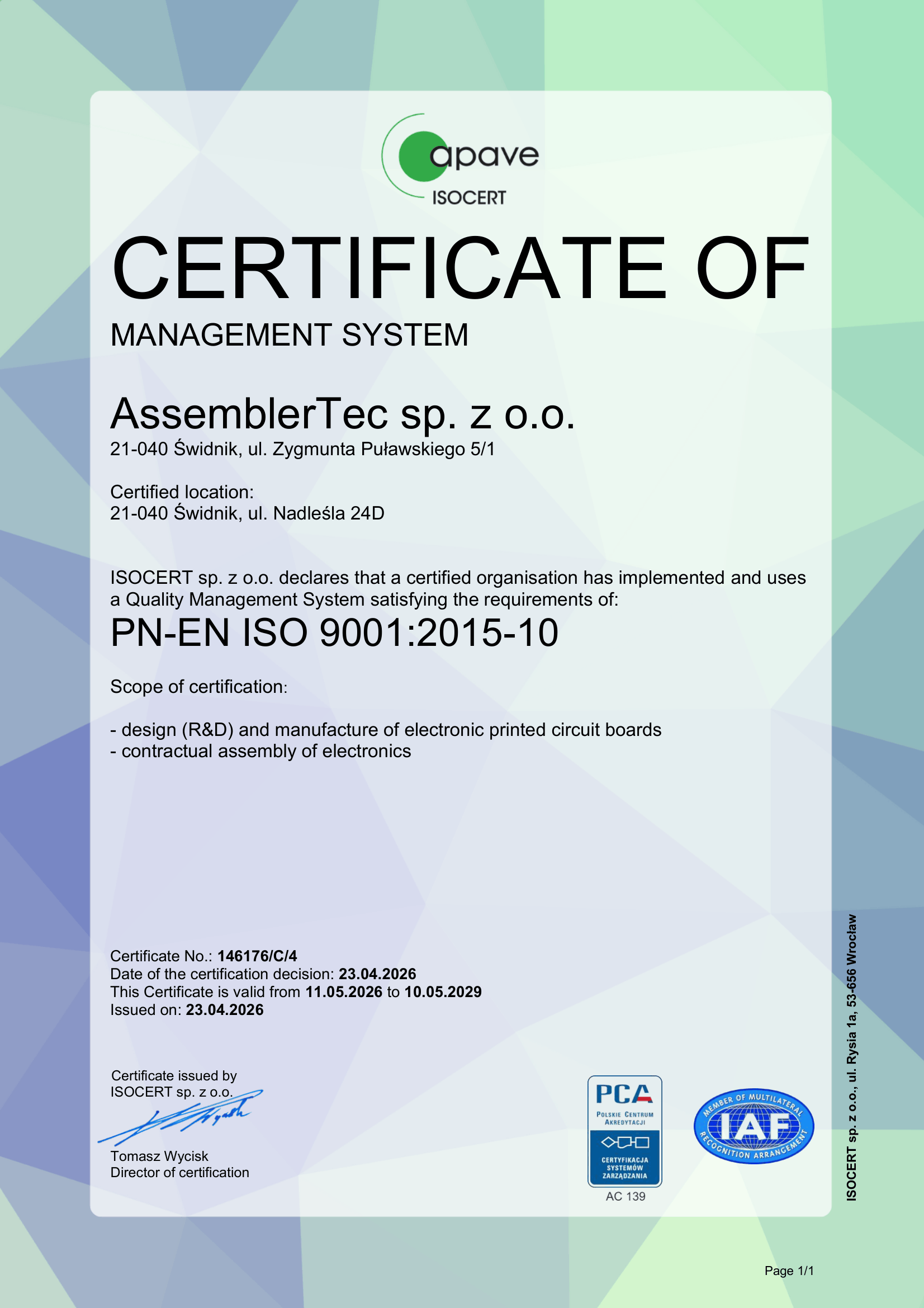 ISO 9001:2015