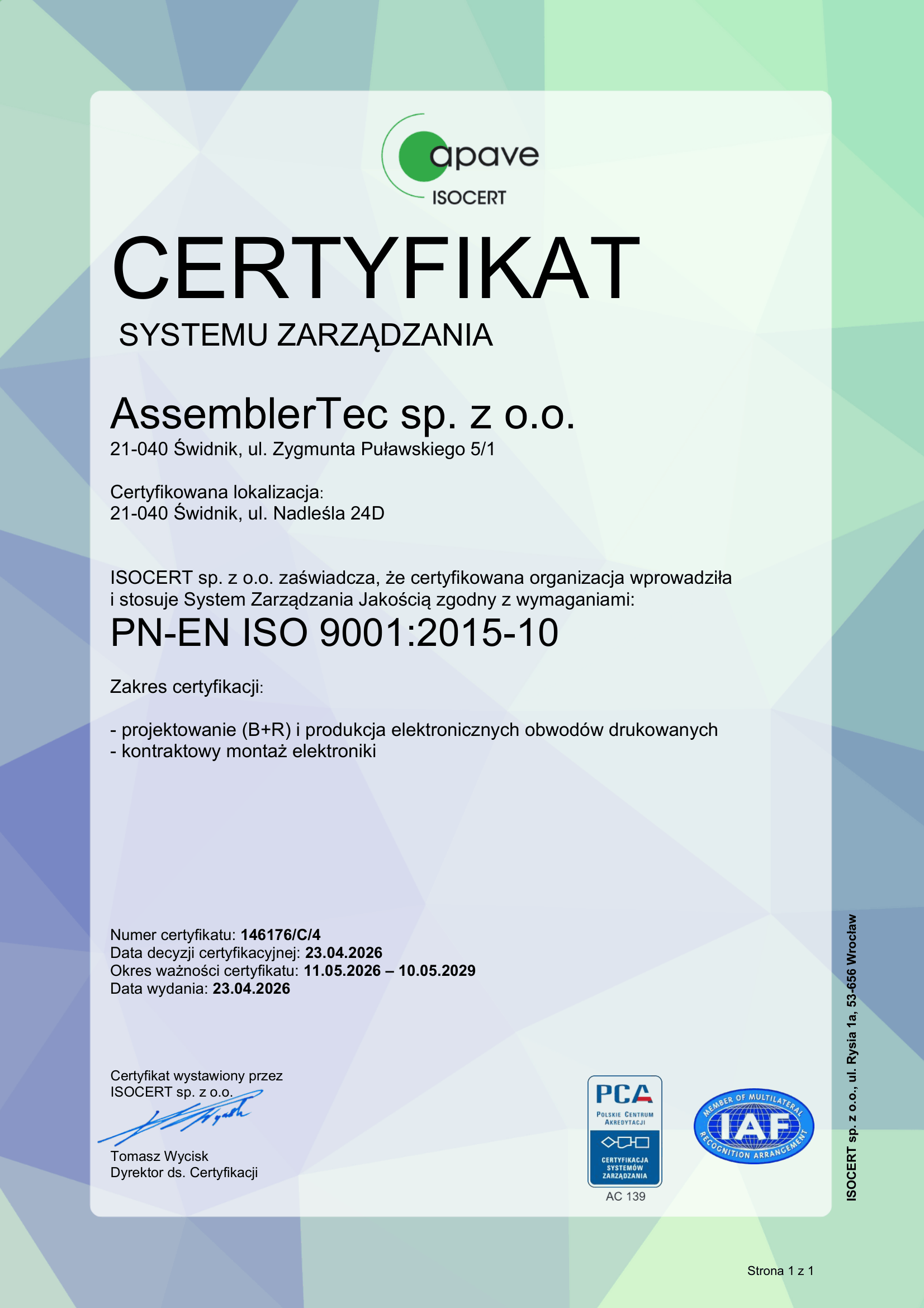 ISO 9001:2015